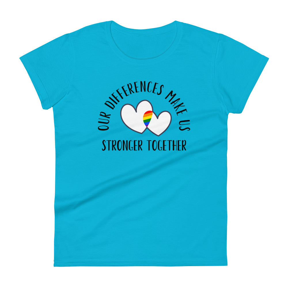 Stronger Together - Women's short sleeve t-shirt