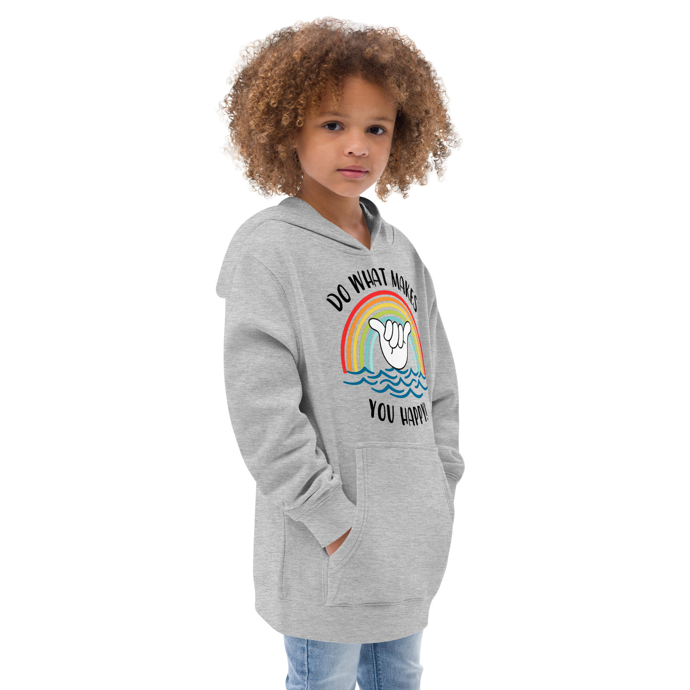 Do What Makes You Happy - Kids fleece hoodie