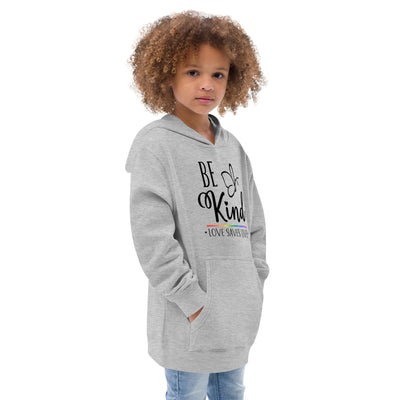 Be Kind - Butterfly fleece hoodie