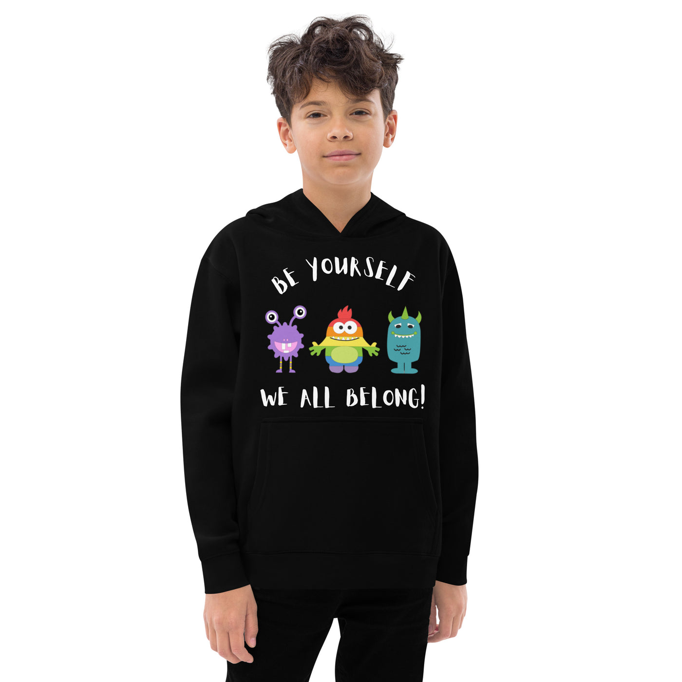 Be Yourself - Kids fleece hoodie