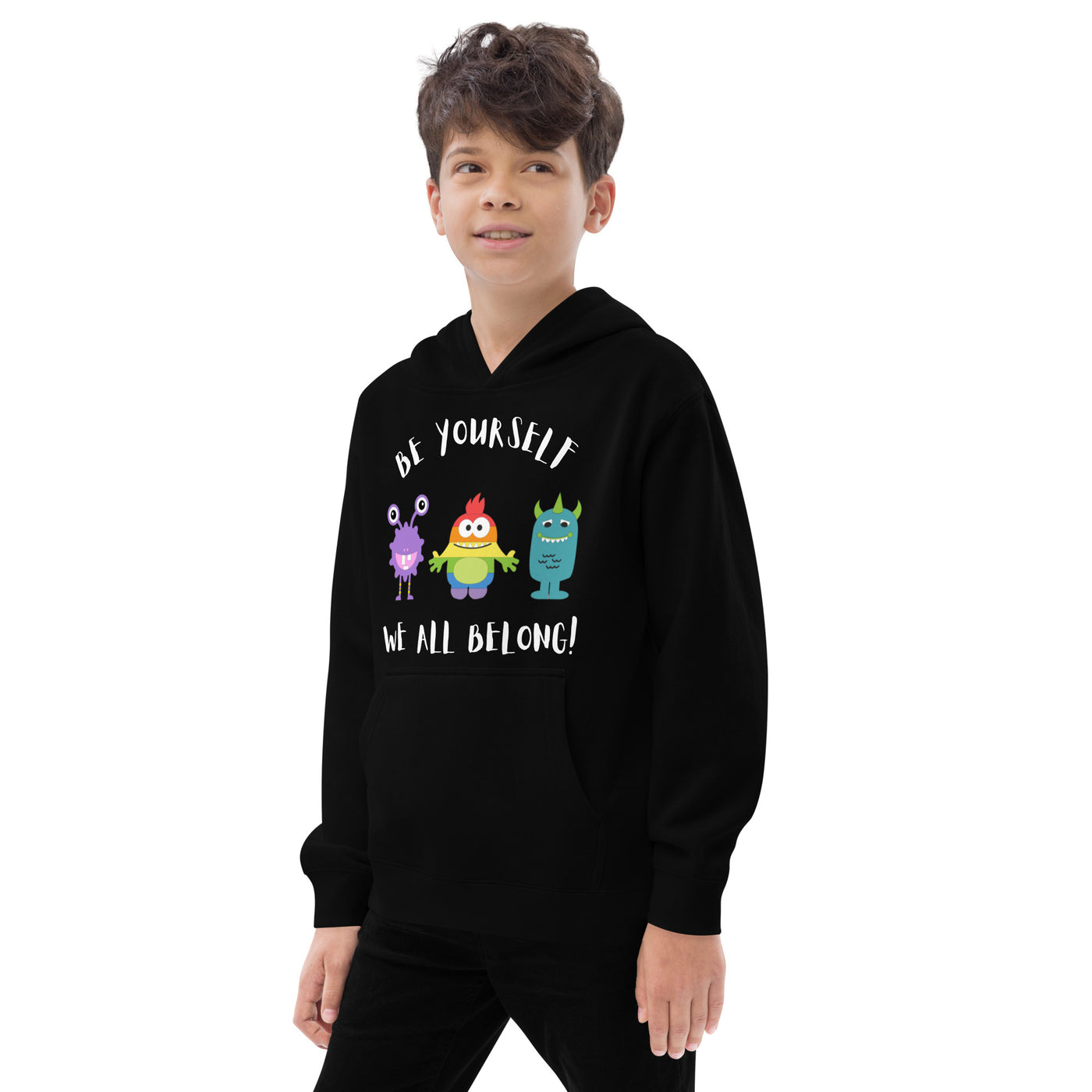 Be Yourself - Kids fleece hoodie