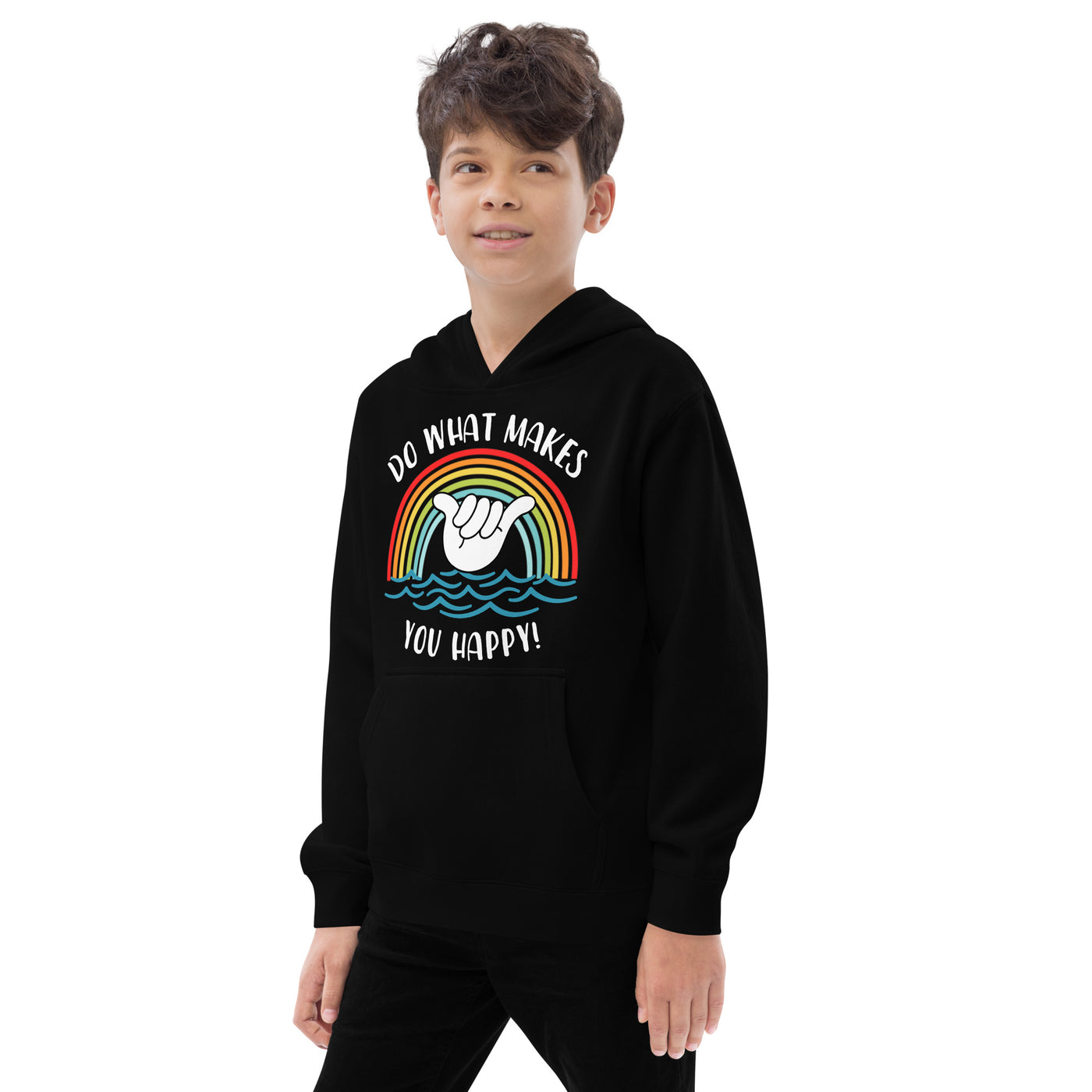 Do What Makes You Happy - Kids fleece hoodie