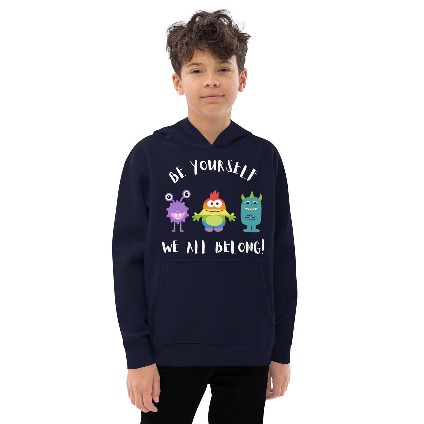 Be Yourself - Kids fleece hoodie