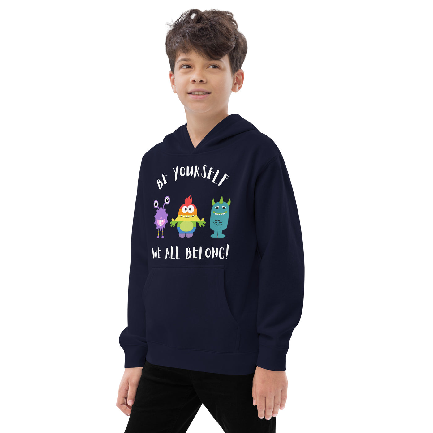 Be Yourself - Kids fleece hoodie