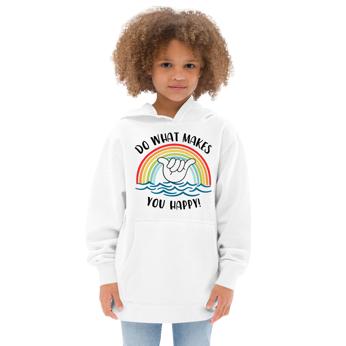 Do What Makes You Happy - Kids fleece hoodie