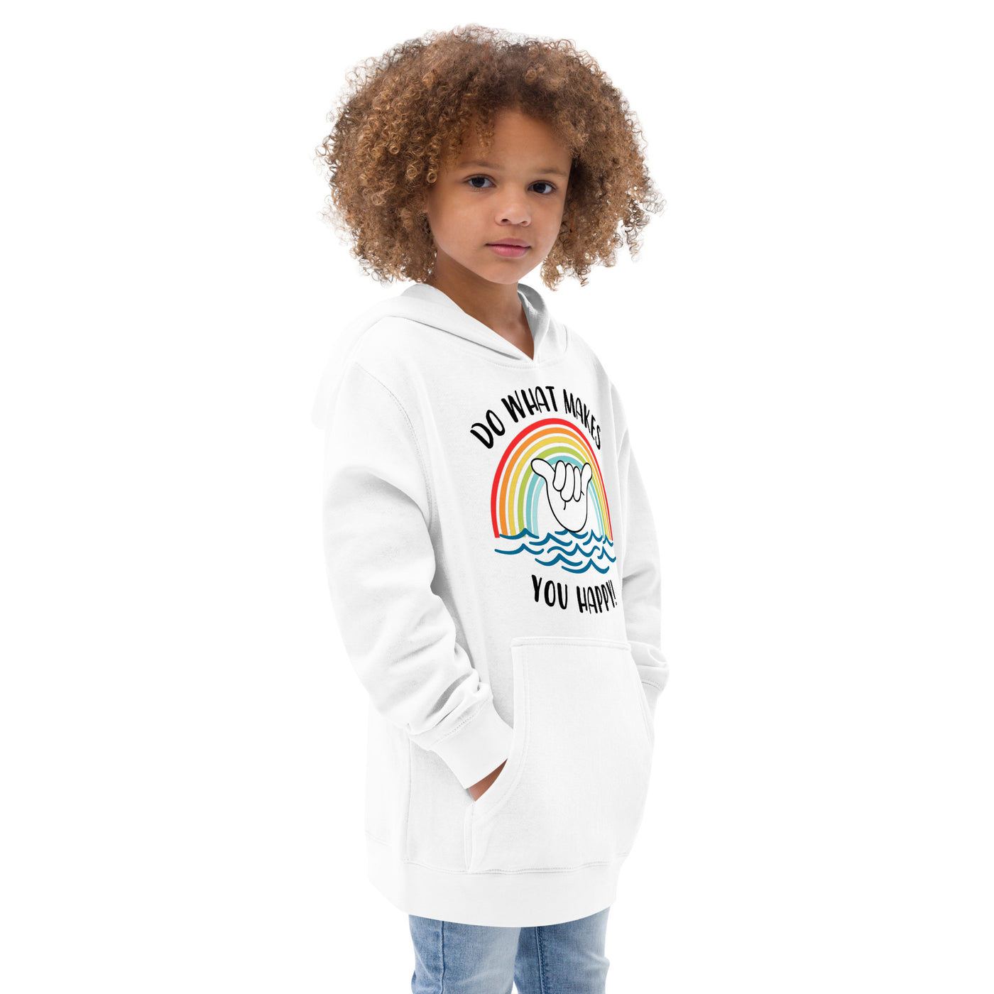 Do What Makes You Happy - Kids fleece hoodie