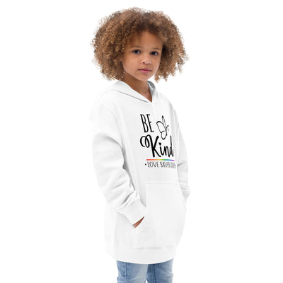 Be Kind - Butterfly fleece hoodie