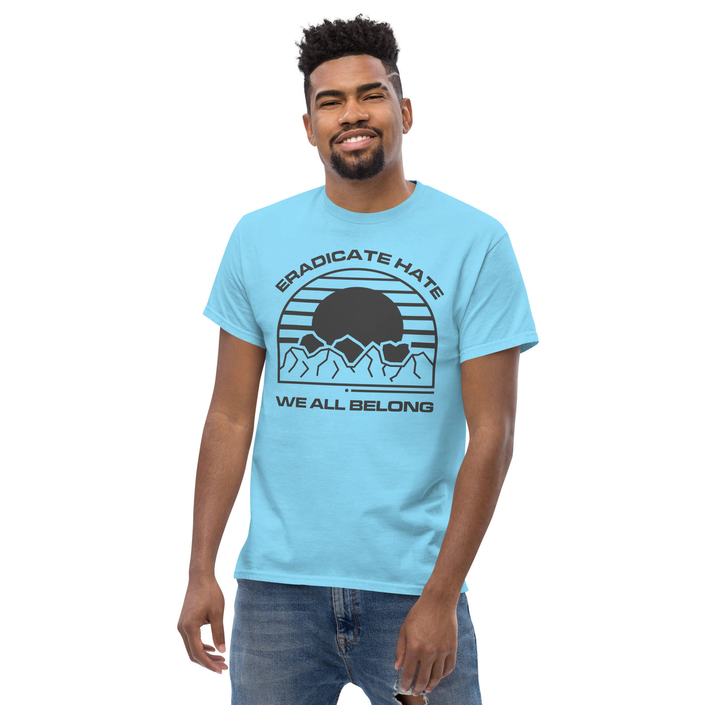 Eradicate Hate We All Belong - Men's classic tee