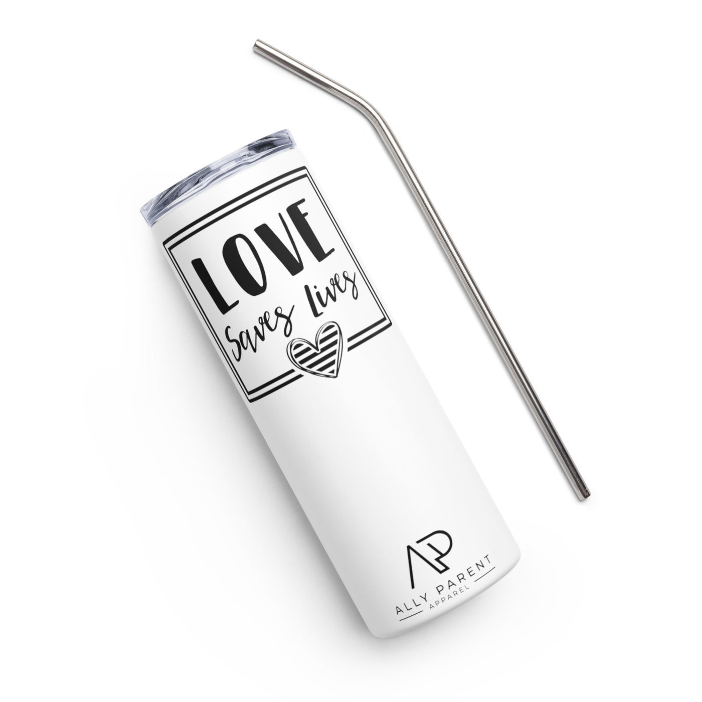 Love Saves Lives - Stainless steel tumbler