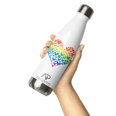 Heart Collage Stainless Steel Water Bottle