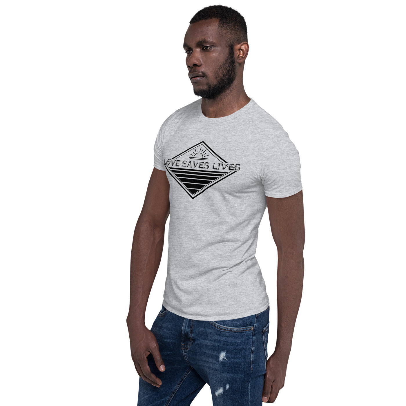 Love Saves Lives - Short-Sleeve Unisex T-Shirt