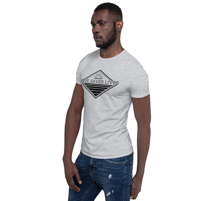 Love Saves Lives - Short-Sleeve Unisex T-Shirt