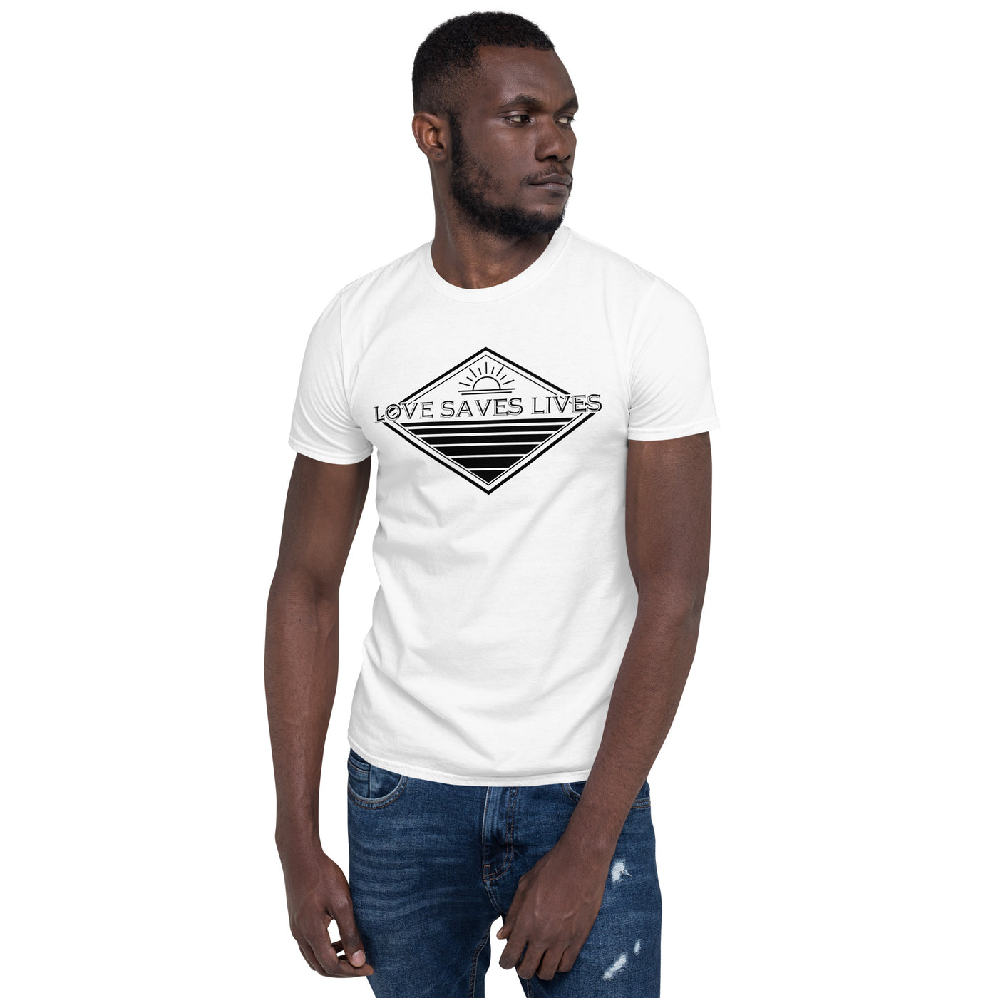 Love Saves Lives - Short-Sleeve Unisex T-Shirt