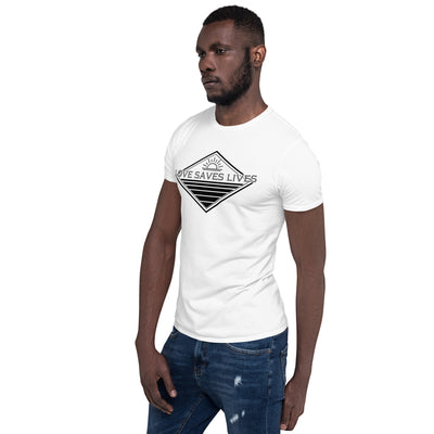 Love Saves Lives - Short-Sleeve Unisex T-Shirt