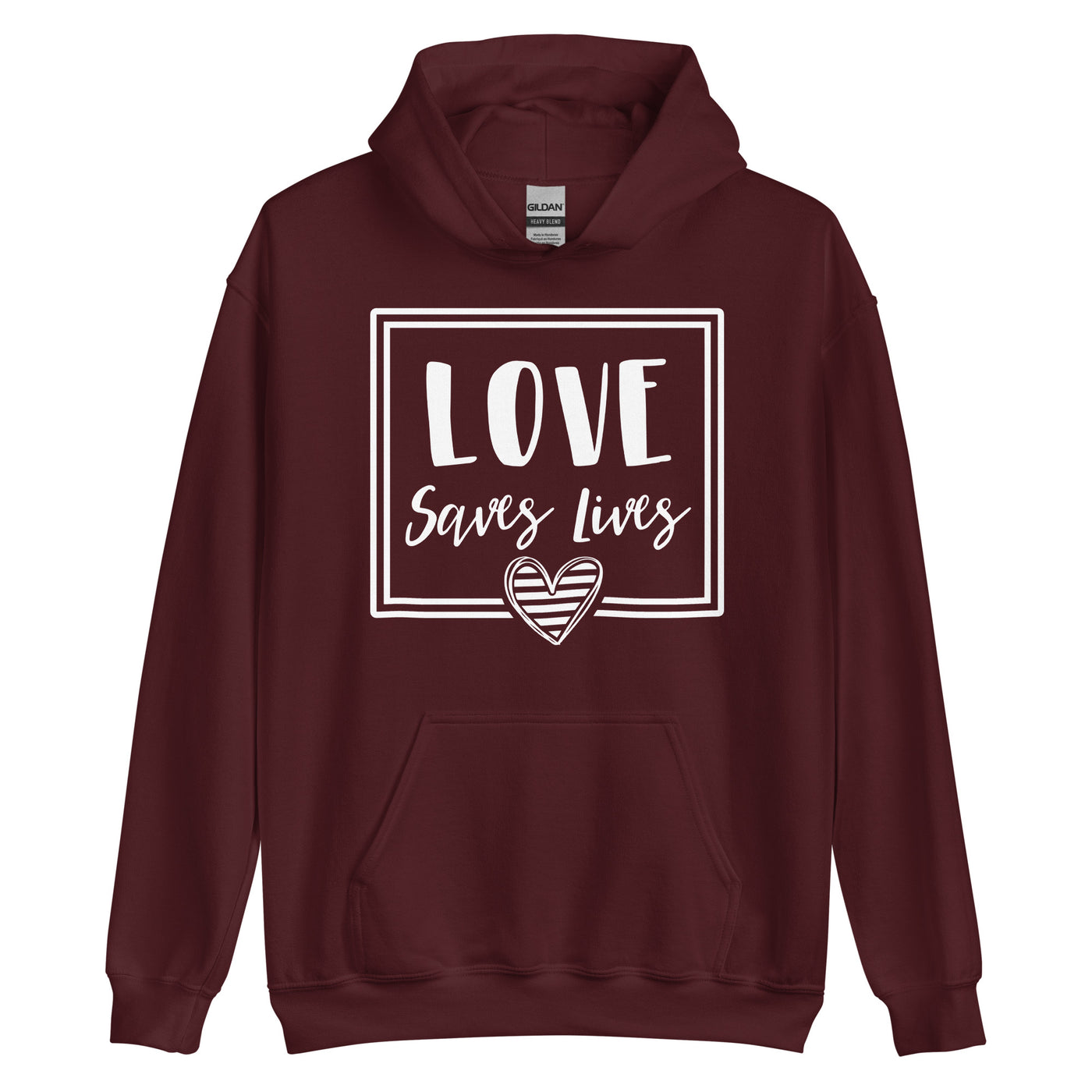 Love Saves Lives - Unisex Hoodie