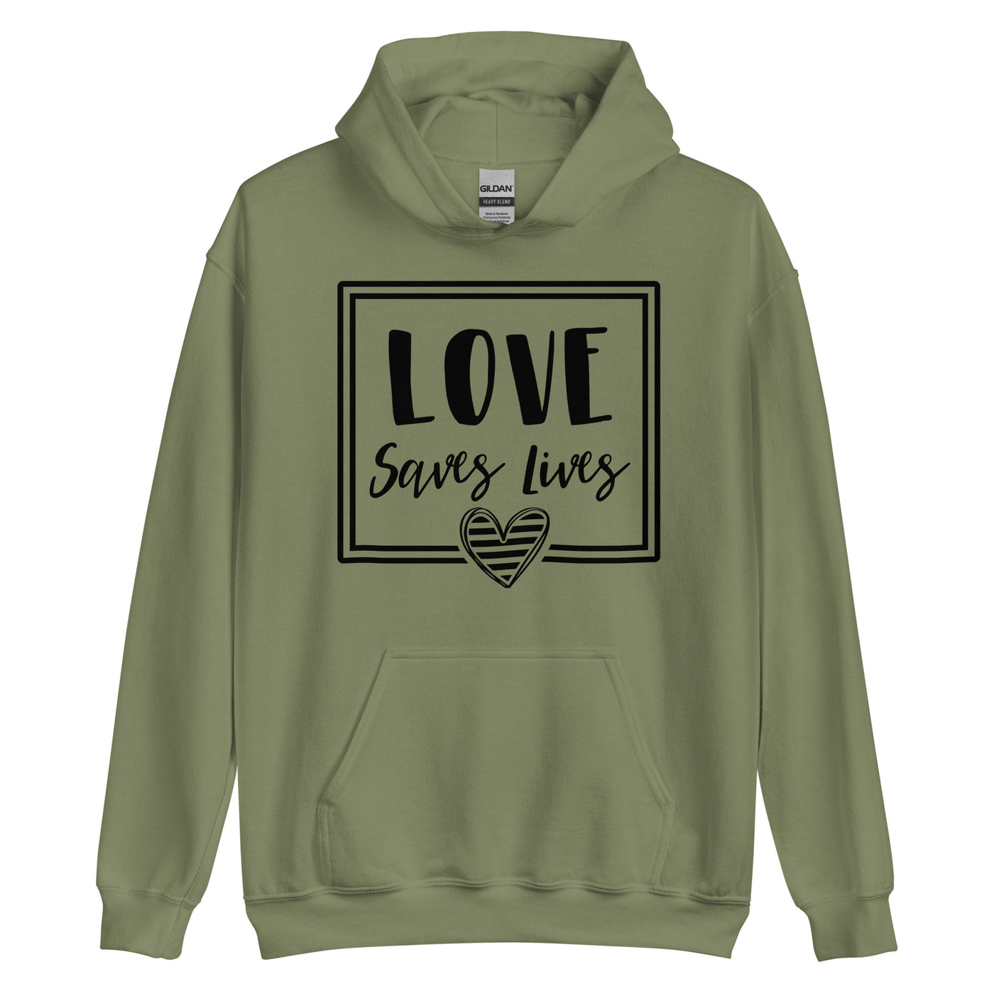 Love Saves Lives - Unisex Hoodie