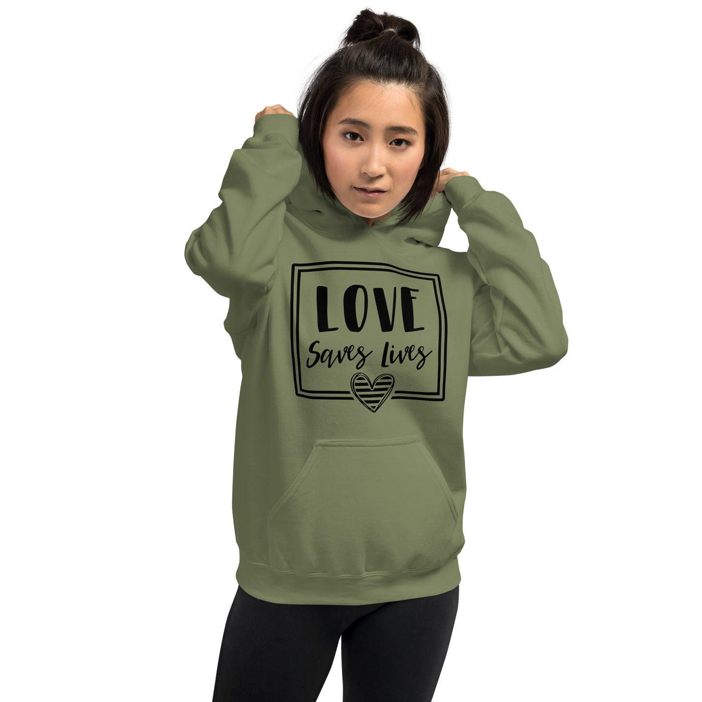 Love Saves Lives - Unisex Hoodie