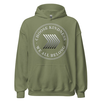 Choose Kindness We All Belong - Unisex Hoodie