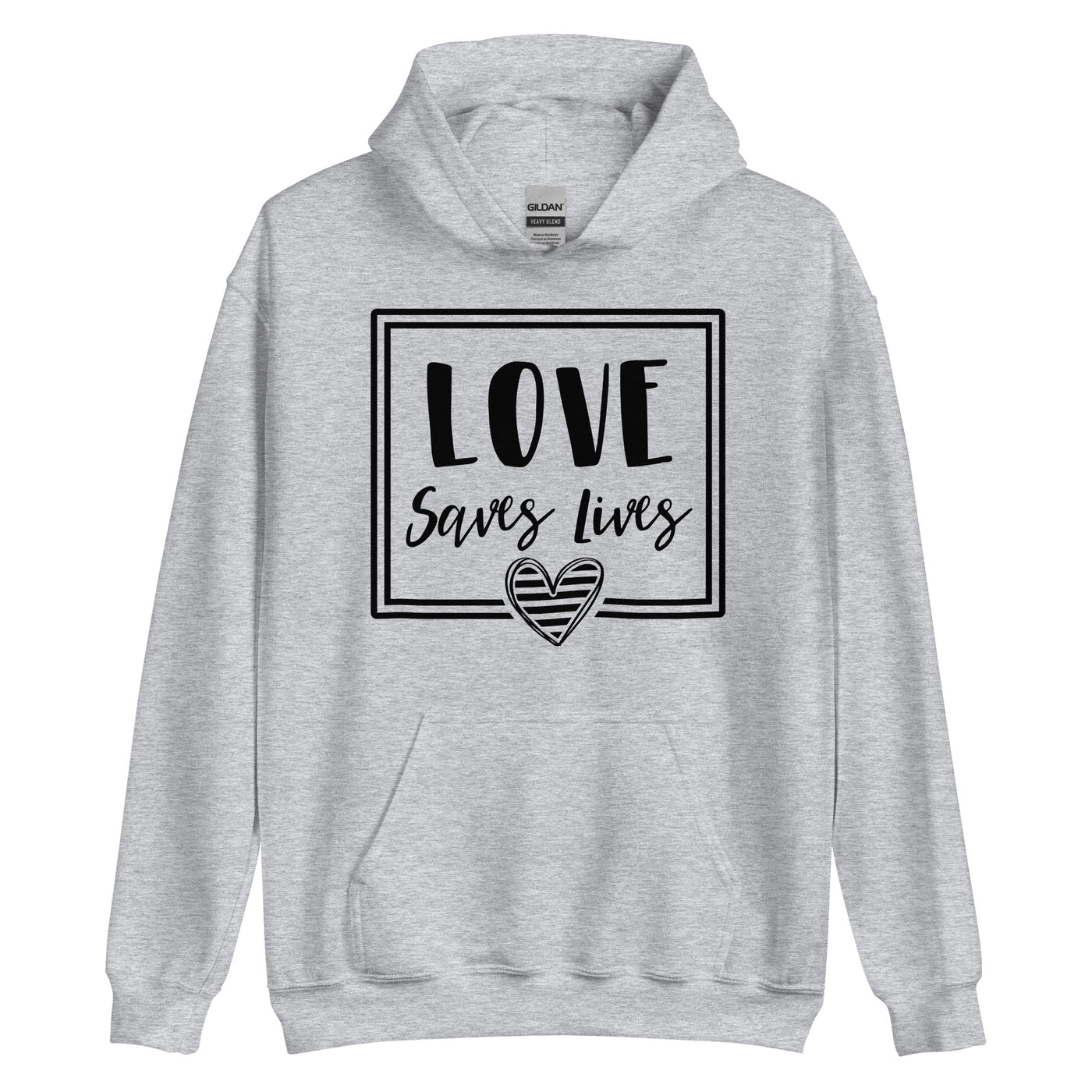 Love Saves Lives - Unisex Hoodie