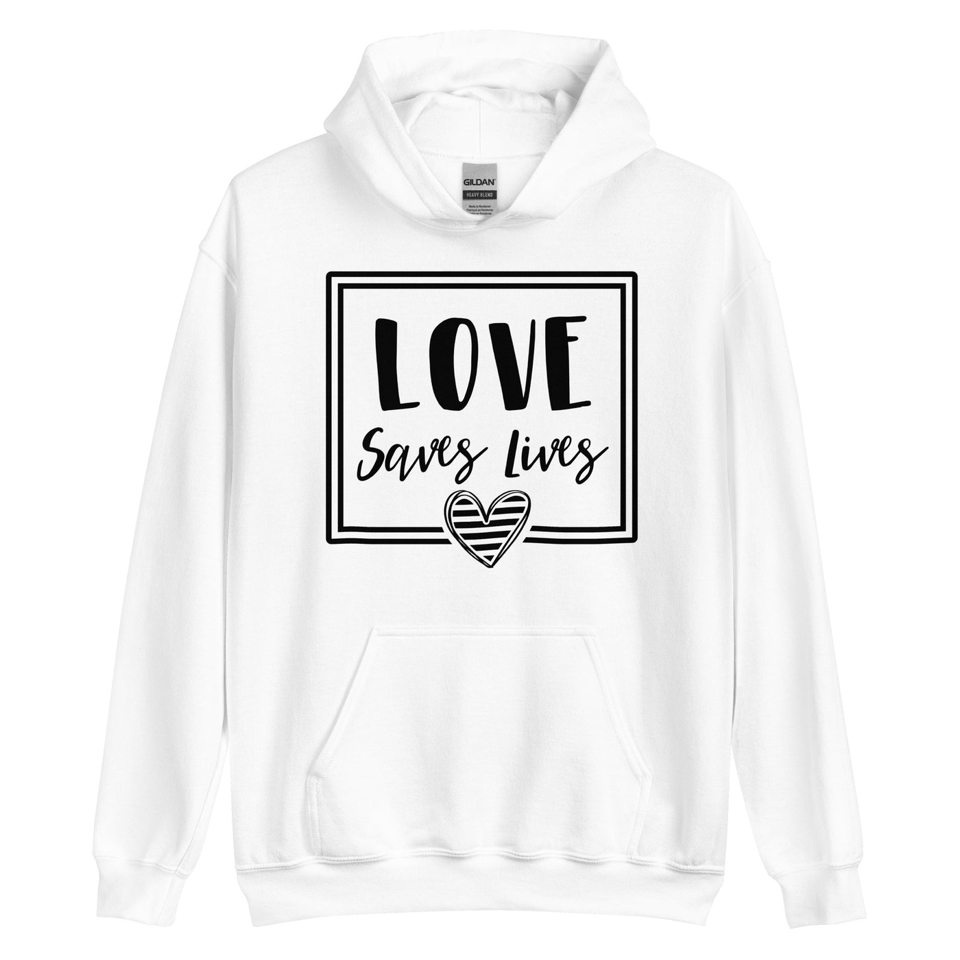 Love Saves Lives - Unisex Hoodie