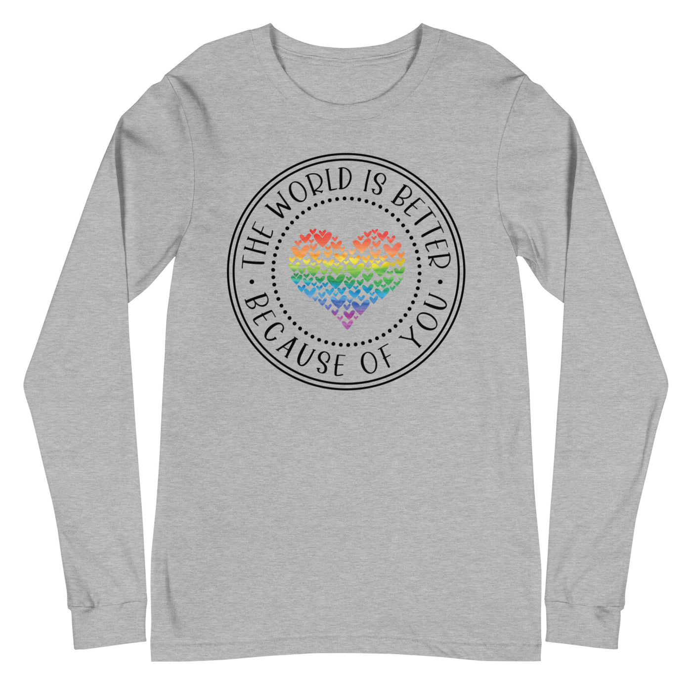 Love Saves Lives I Am An Ally - Unisex Long Sleeve Tee