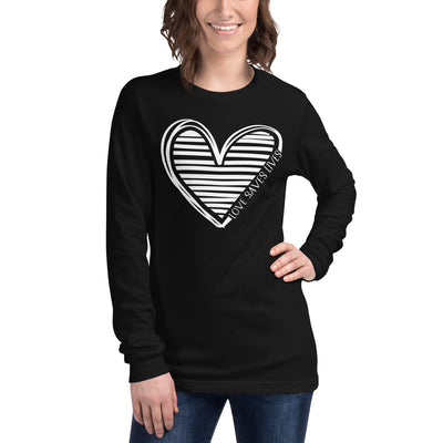 Love Saves Lives - Unisex Long Sleeve Tee