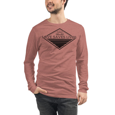 Love Saves Lives - Unisex Long Sleeve Tee