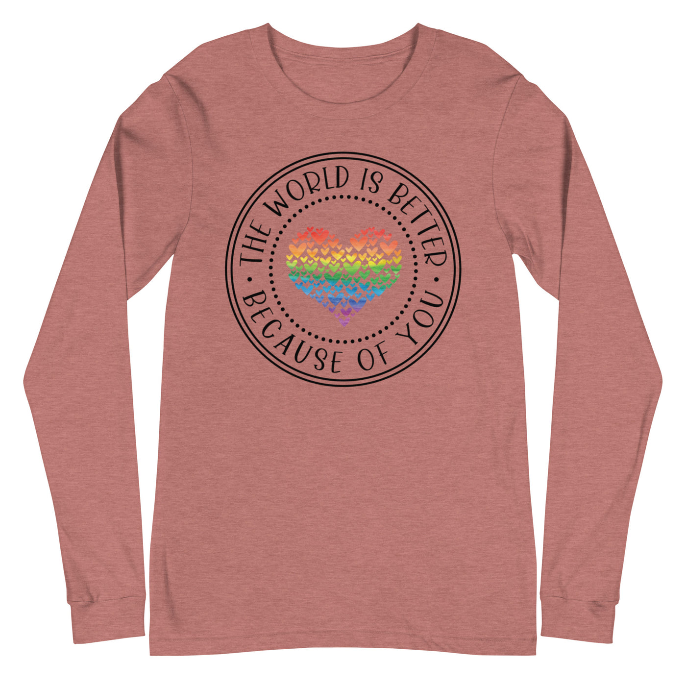 Love Saves Lives I Am An Ally - Unisex Long Sleeve Tee