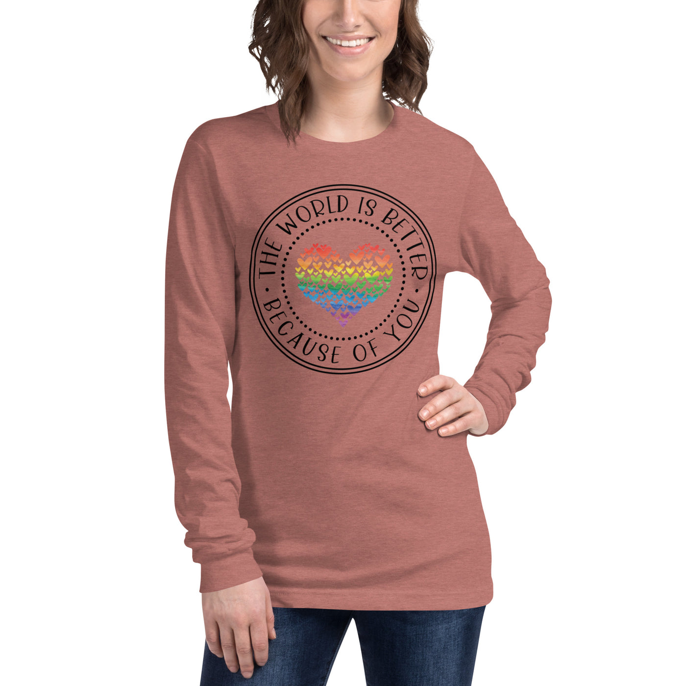 Love Saves Lives I Am An Ally - Unisex Long Sleeve Tee