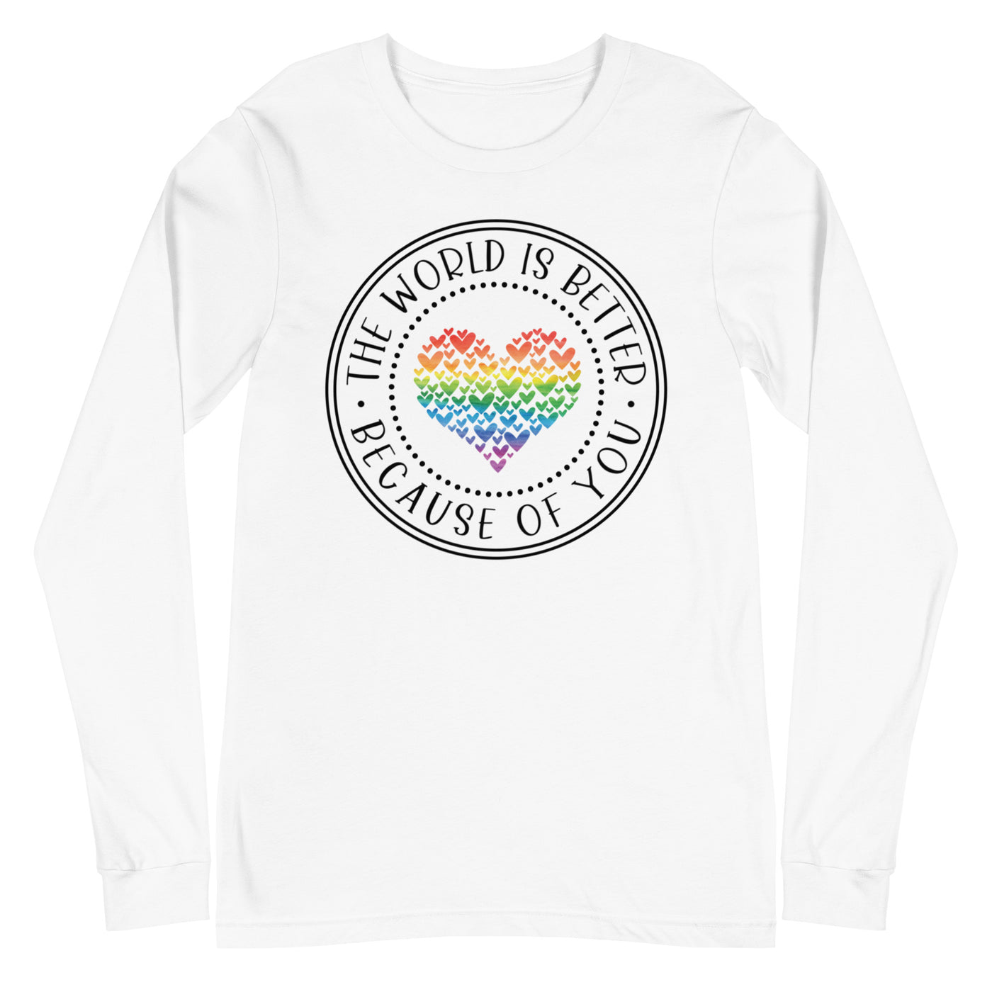 Love Saves Lives I Am An Ally - Unisex Long Sleeve Tee