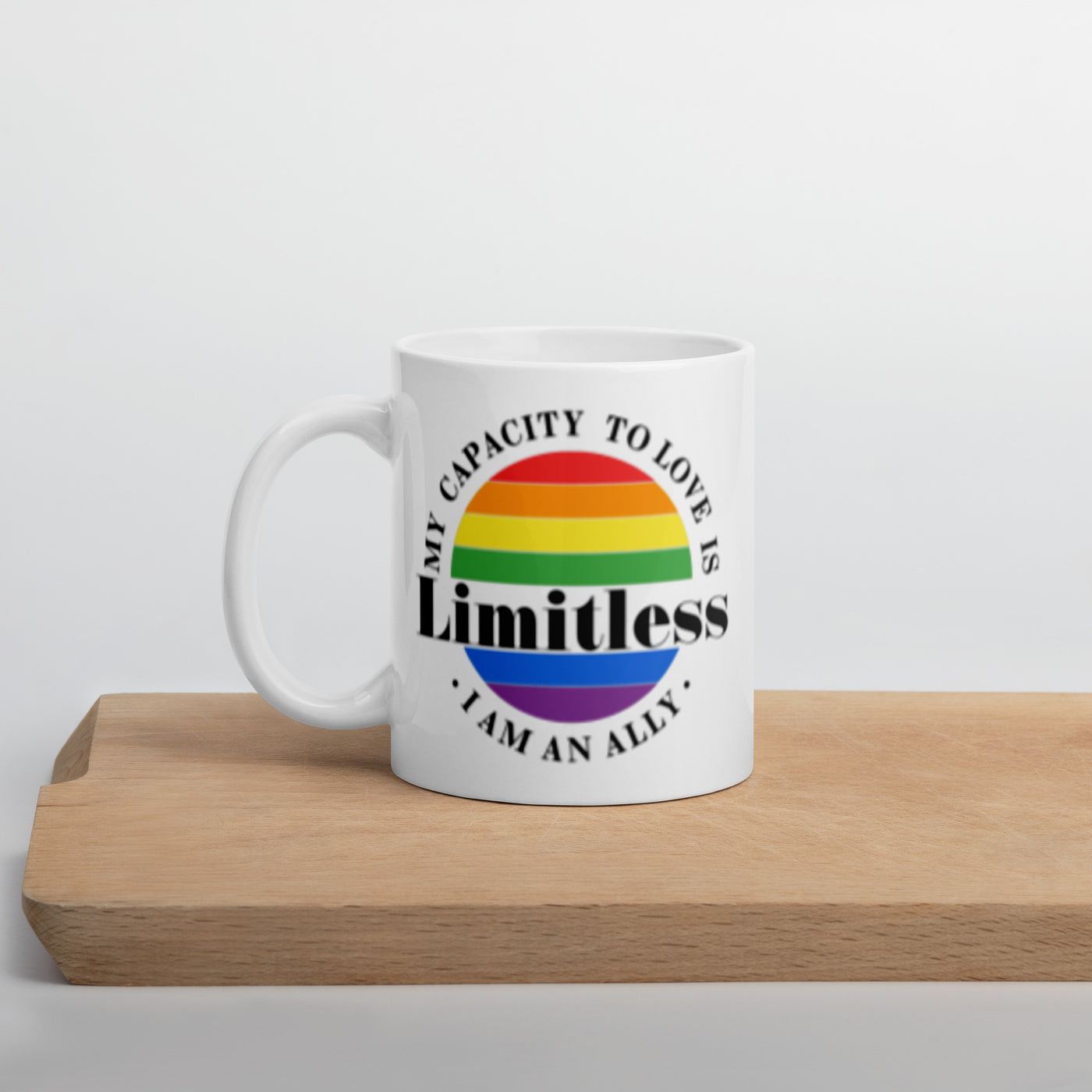 Limitless White Glossy Mug