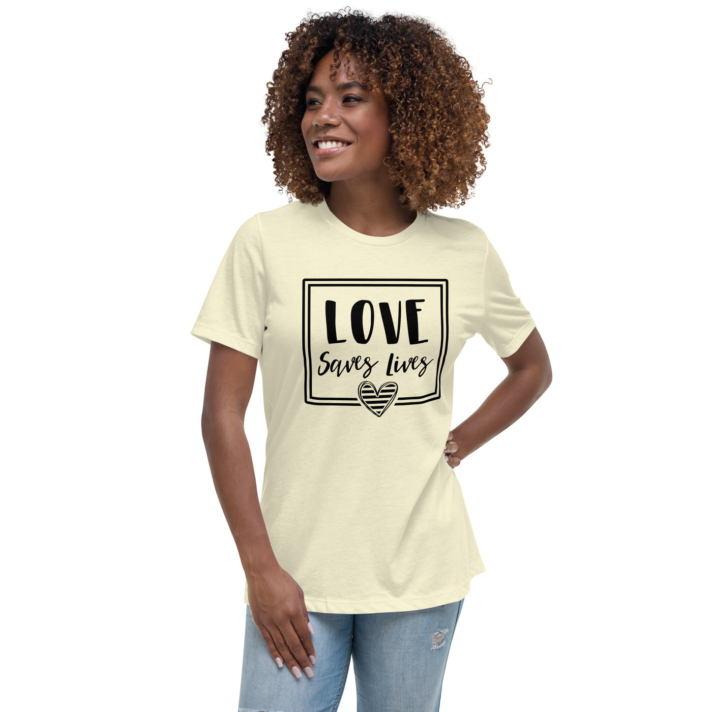 Love Saves Lives - Women's Relaxed T-Shirt