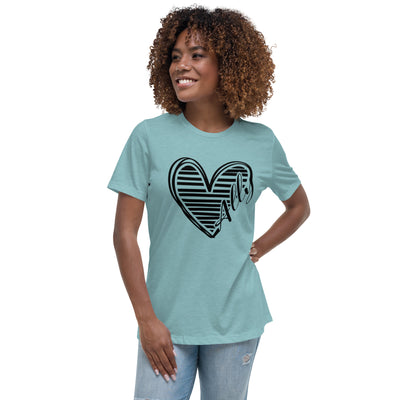 Ally Heart - Women's Relaxed T-Shirt