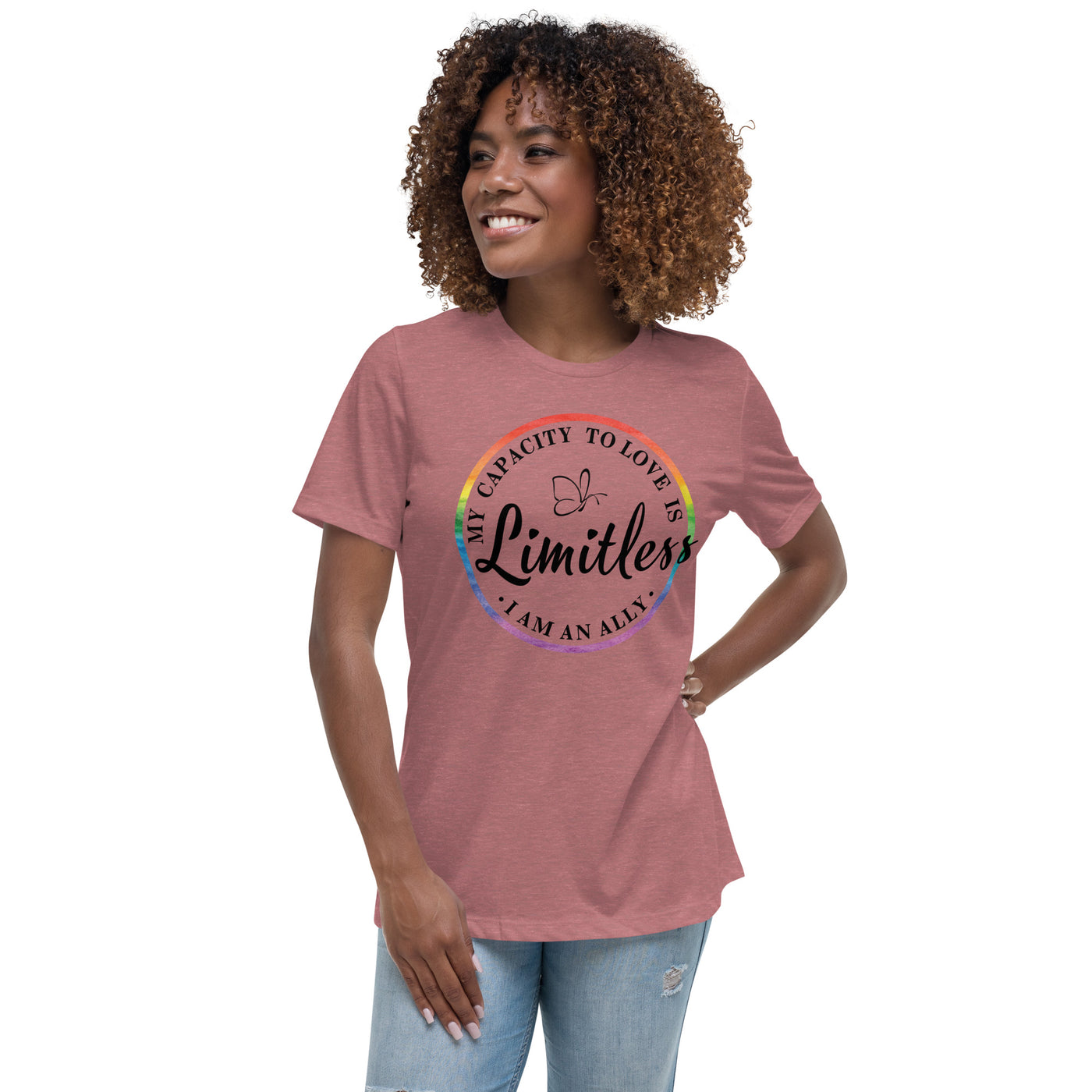 Limitless - Rainbow Women's Relaxed T-Shirt