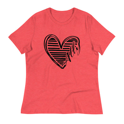 Ally Heart - Women's Relaxed T-Shirt