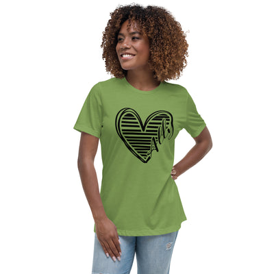 Ally Heart - Women's Relaxed T-Shirt