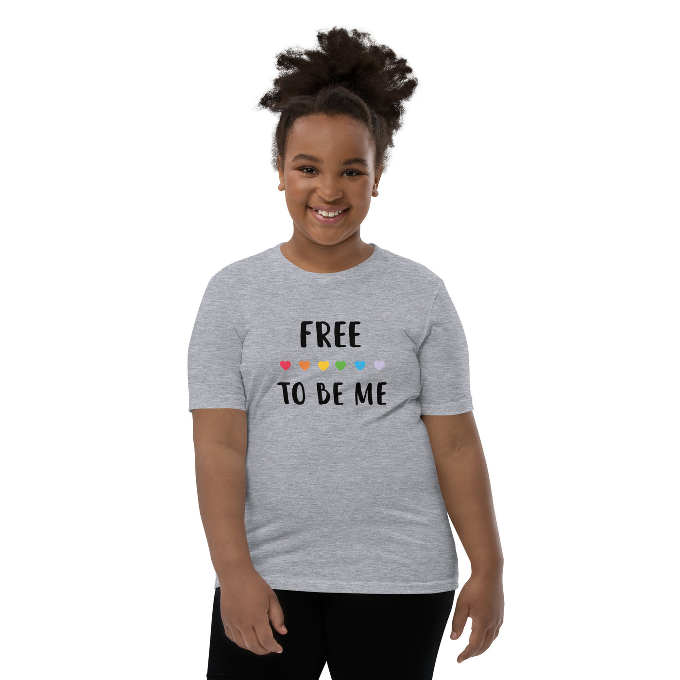 Free To Be Me Youth Short Sleeve T-Shirt