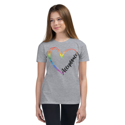 Acceptance - Heart Youth Short Sleeve T-Shirt