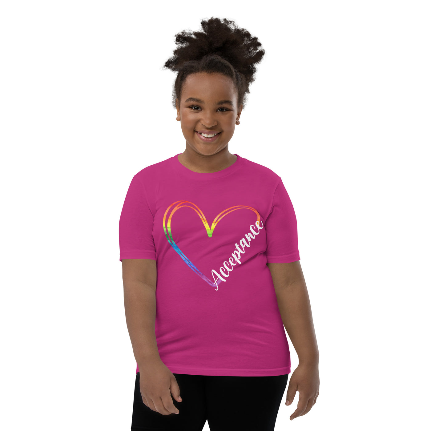 Acceptance - Heart Youth Short Sleeve T-Shirt