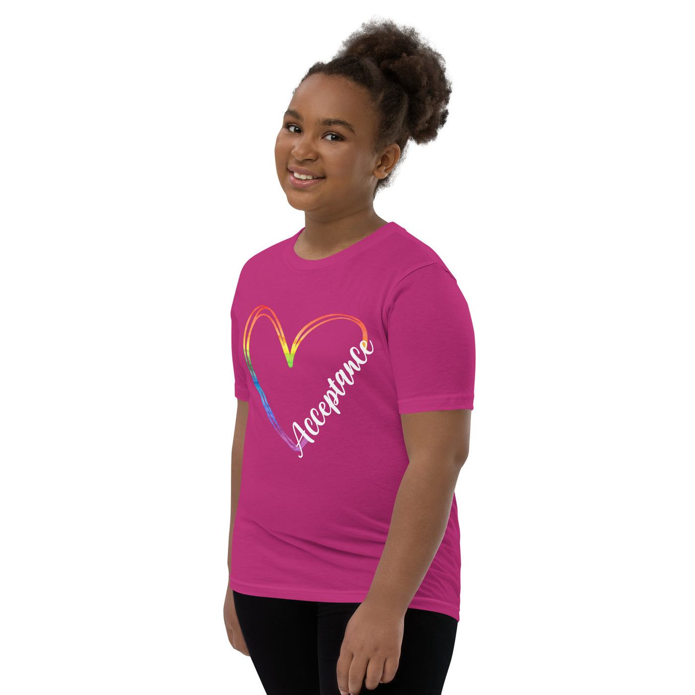 Acceptance - Heart Youth Short Sleeve T-Shirt