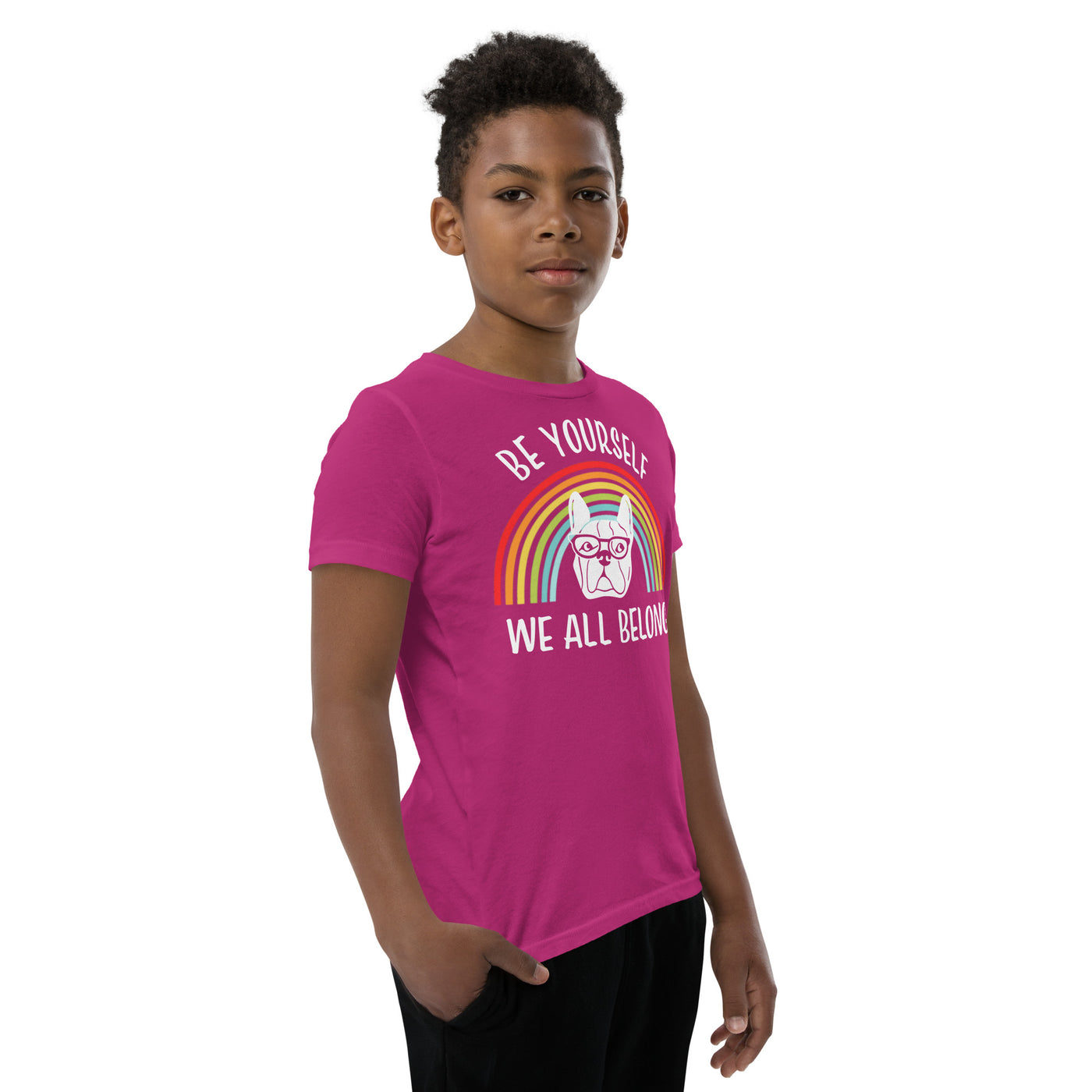 Be Yourself - Bulldog Youth Short Sleeve T-Shirt