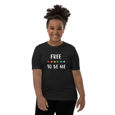 Free to Be Me Youth Short Sleeve T-Shirt