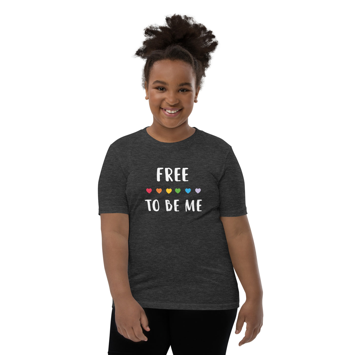 Free to Be Me Youth Short Sleeve T-Shirt