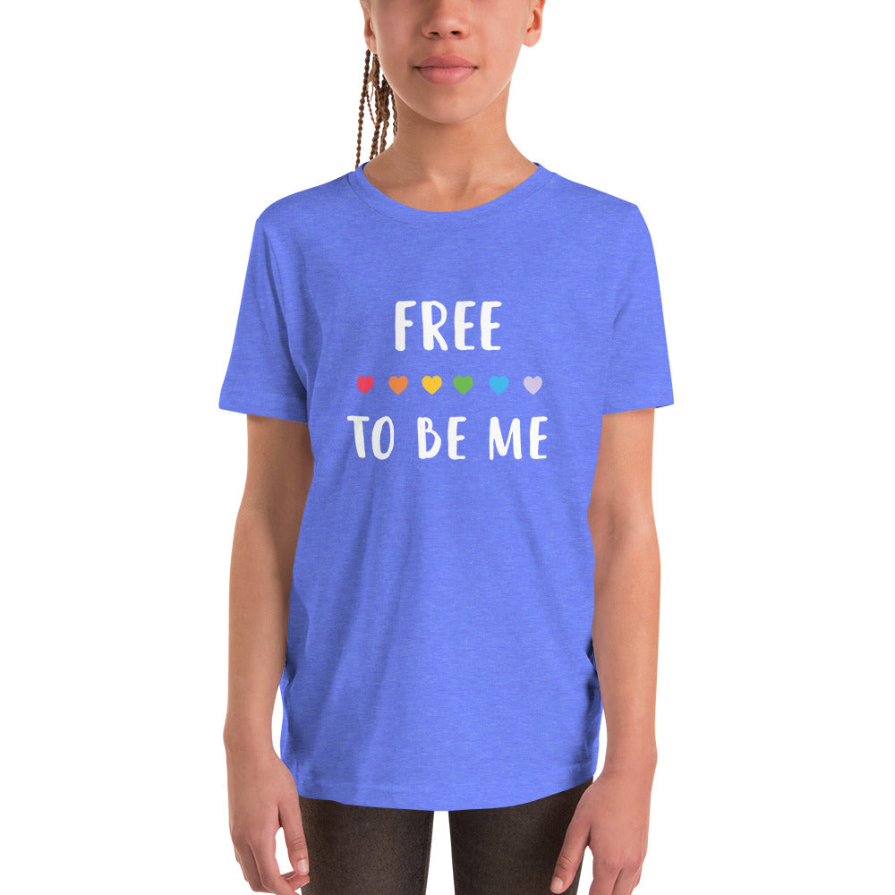 Free To Be Me Youth Short Sleeve T-Shirt