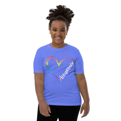 Acceptance - Heart Youth Short Sleeve T-Shirt