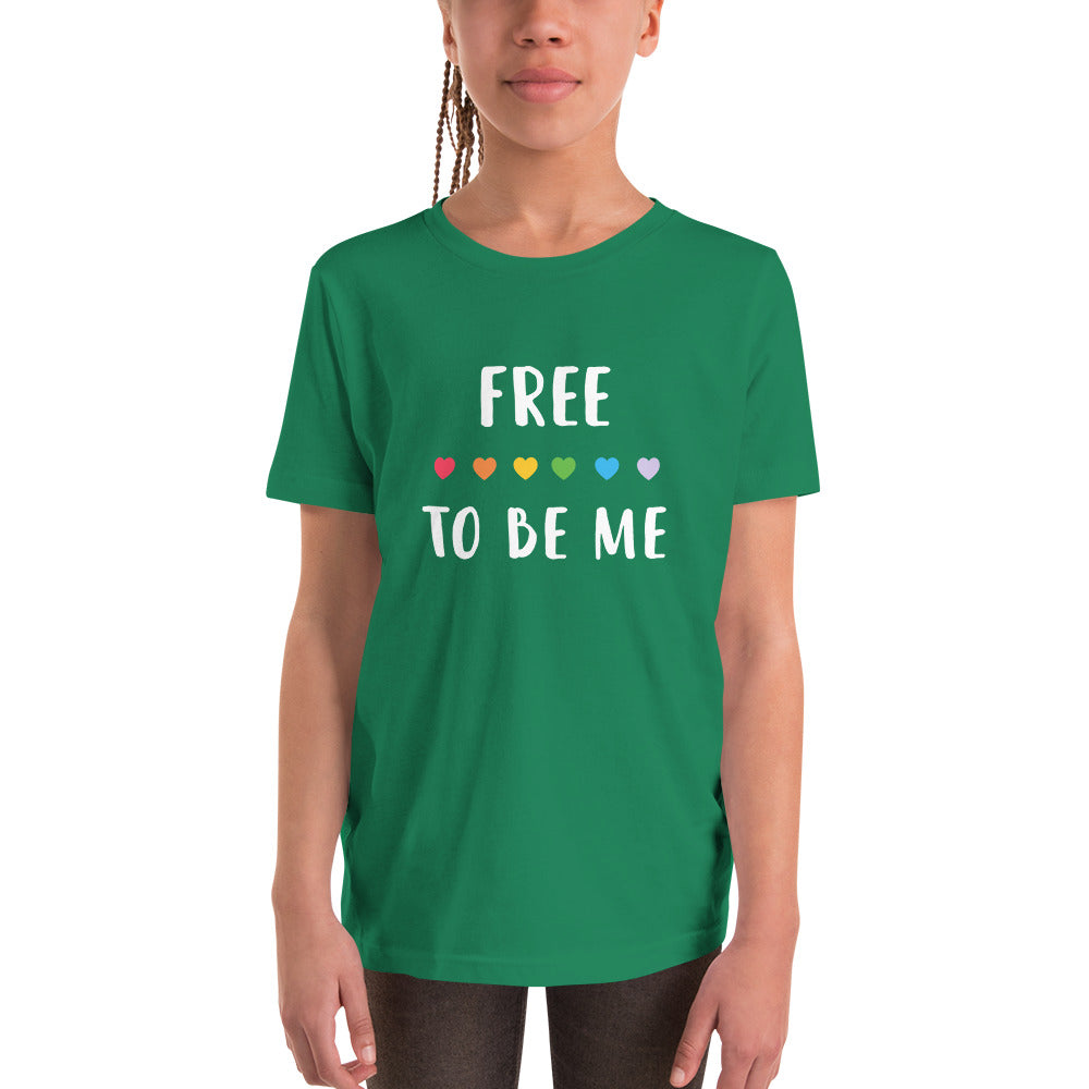 Free To Be Me Youth Short Sleeve T-Shirt