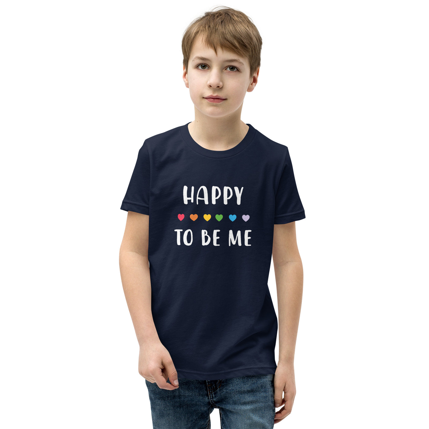 Happy To Be Me Youth Short Sleeve T-Shirt