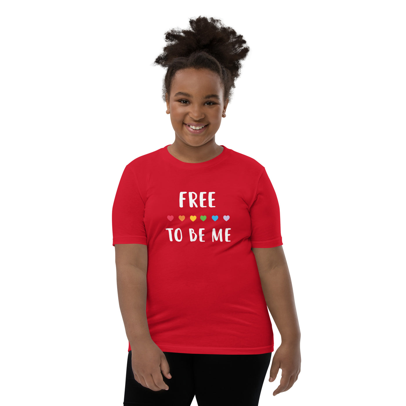 Free to Be Me Youth Short Sleeve T-Shirt