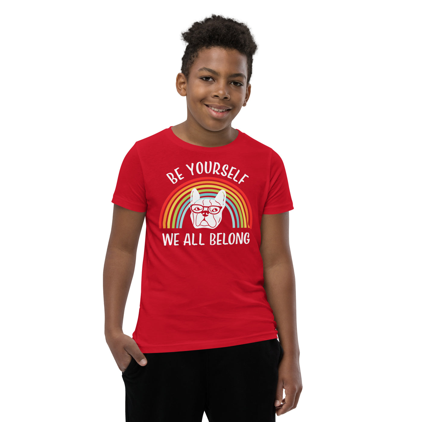 Be Yourself - Bulldog Youth Short Sleeve T-Shirt