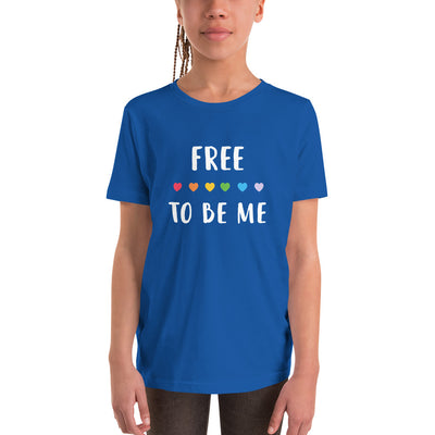 Free To Be Me Youth Short Sleeve T-Shirt